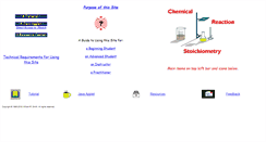 Desktop Screenshot of chemical-stoichiometry.net